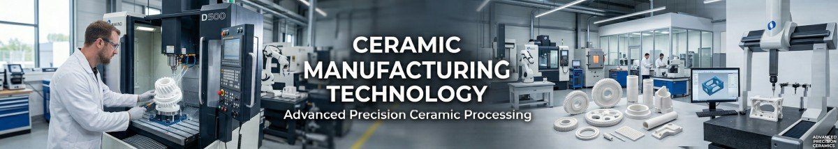 advanced ceramic manufacturing technology and industrial production process