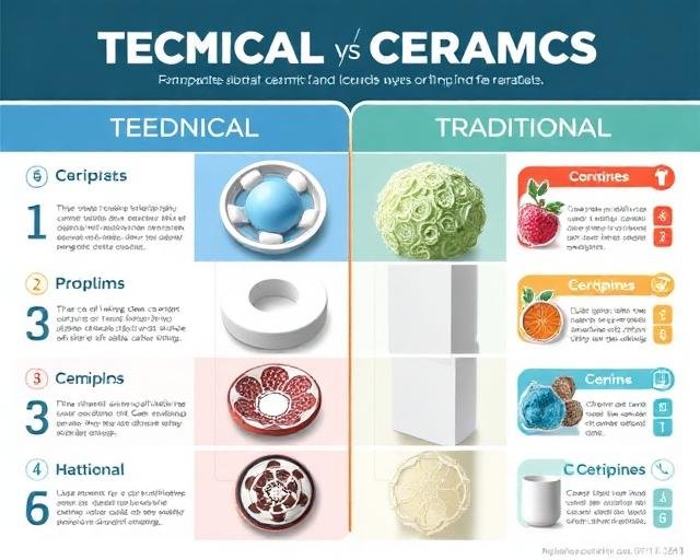 8 Crucial Differences Between Technical Ceramics and Traditional Ceramic Materials